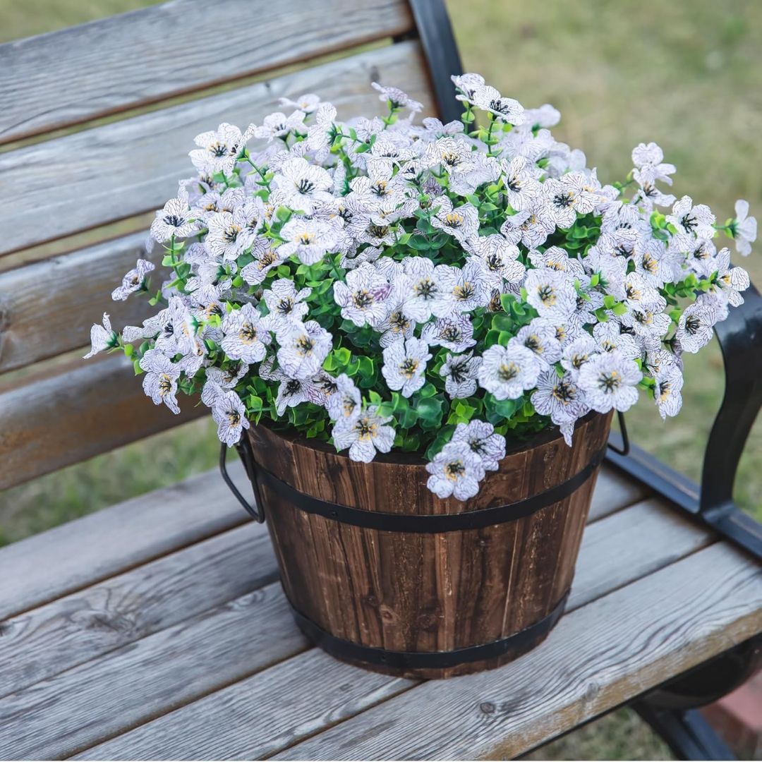 Faux Outdoor Mums - Full Color in Full Sun, No Water Ever