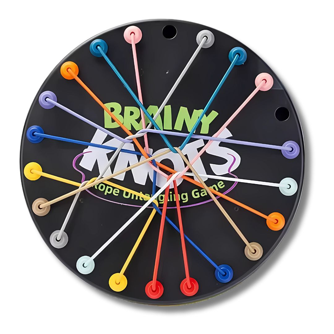 Brainy Knots – untangle, compete, connect