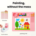 Mess-free art kit