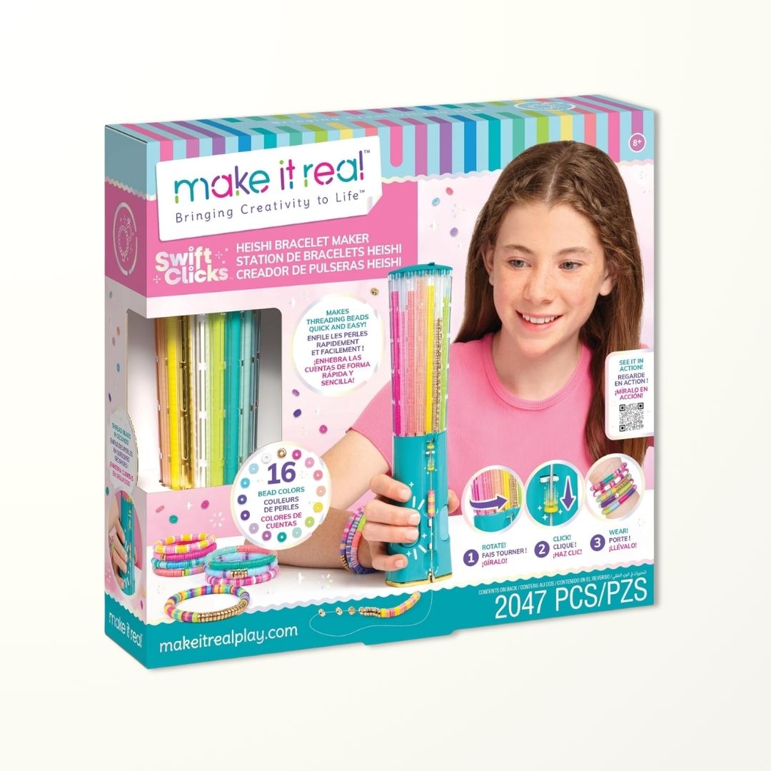 Bracelet Maker with Click Bead System