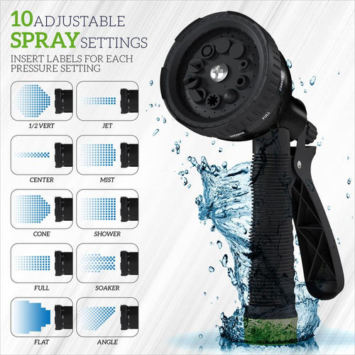 Expandable Garden Hose - Lightweight, No Kinks, Easy Storage