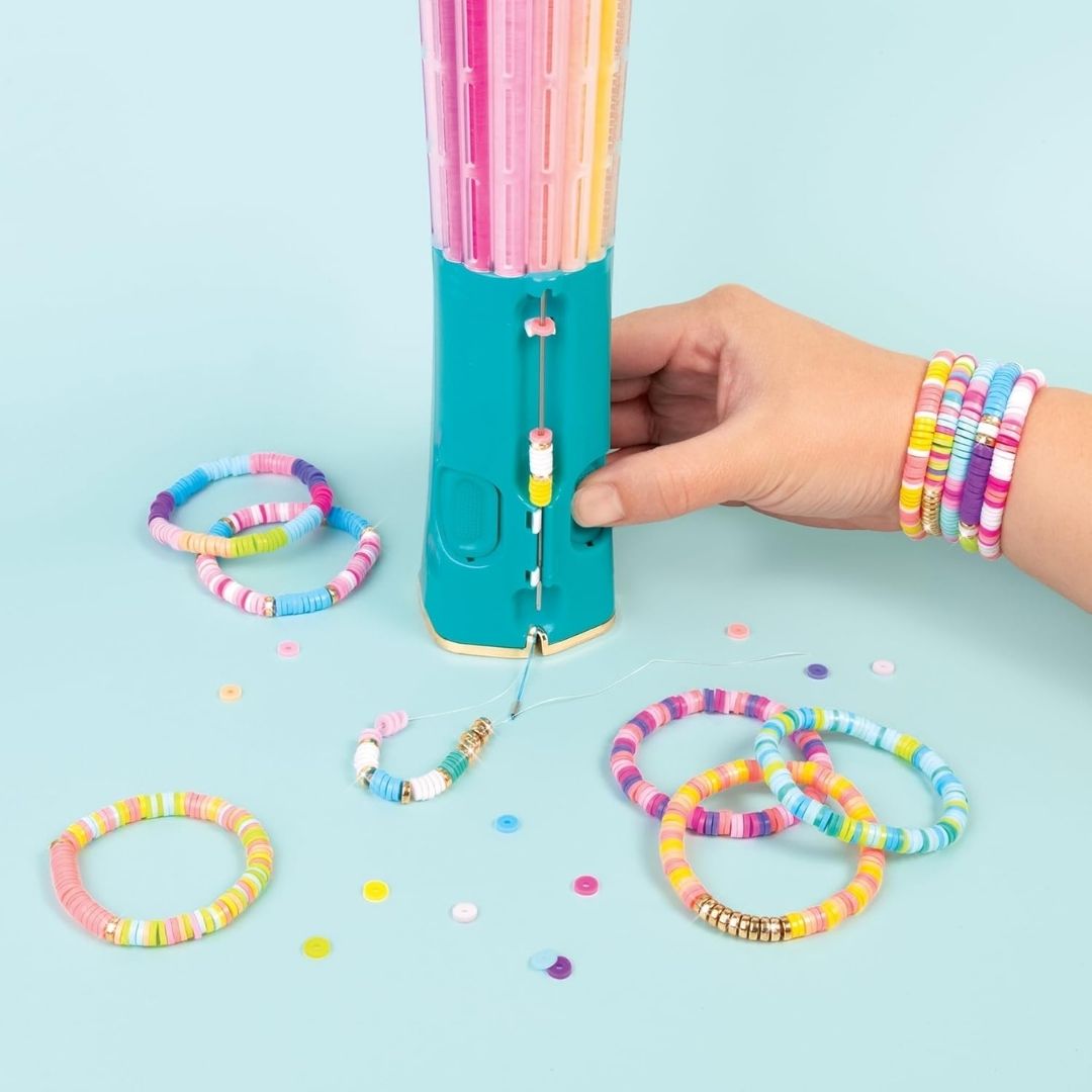 Bracelet Maker with Click Bead System