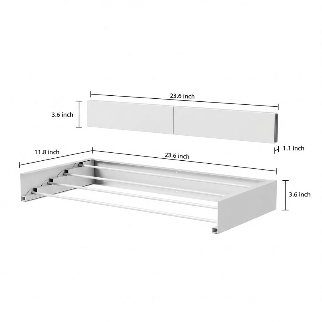 Foldable Wall-Mounted Drying Rack