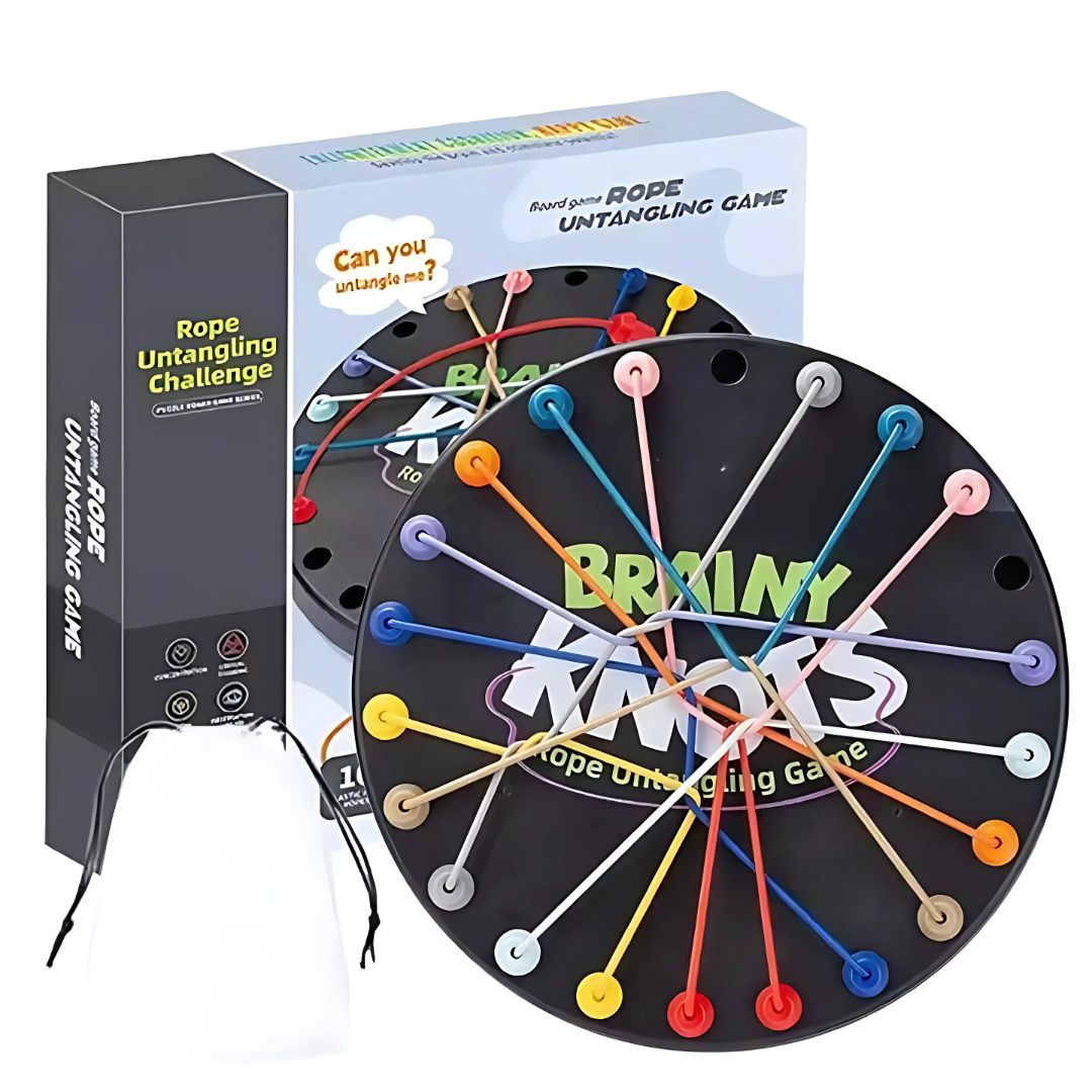 Brainy Knots – untangle, compete, connect