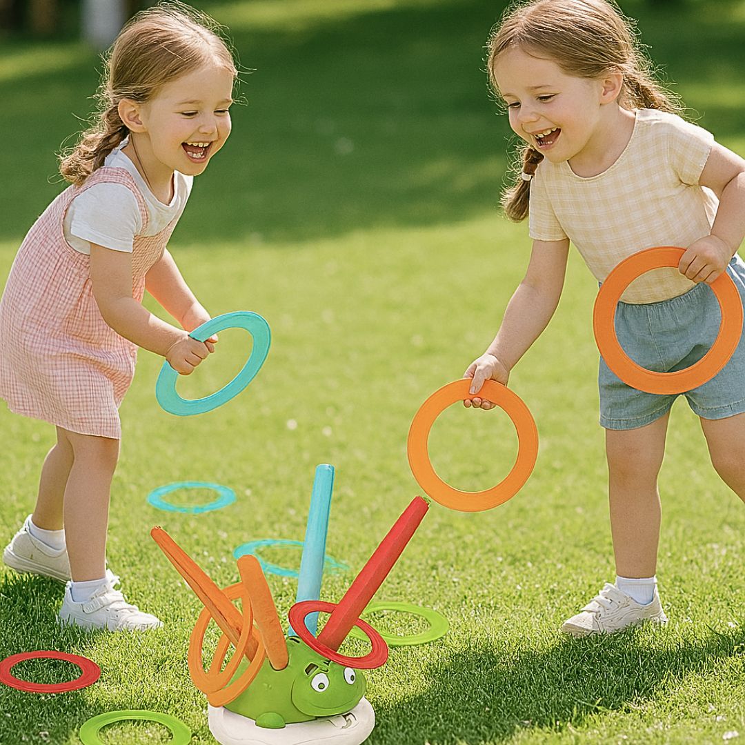 3-in-1 activity spinner - jump, toss, and launch