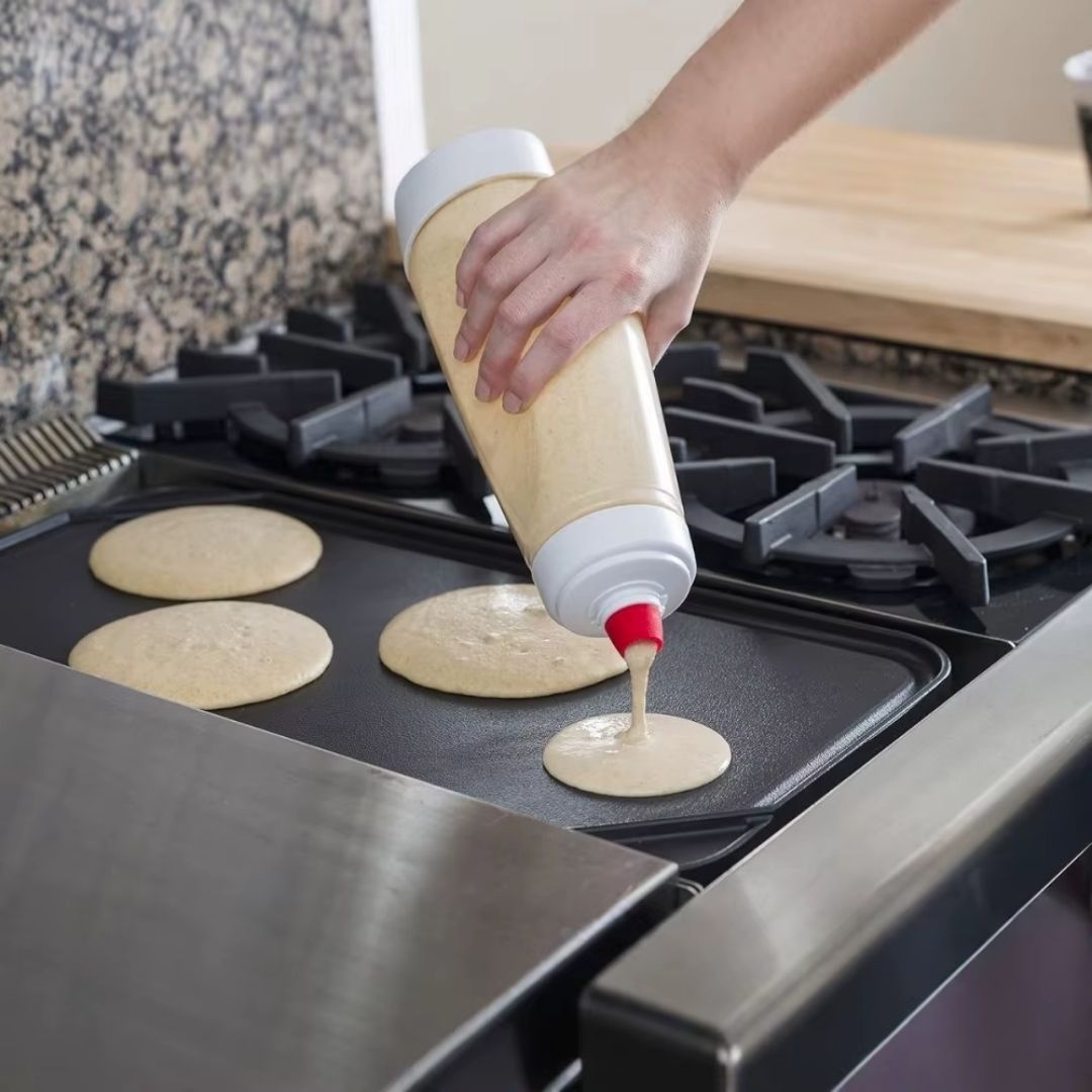 Batter mixing & pouring bottle