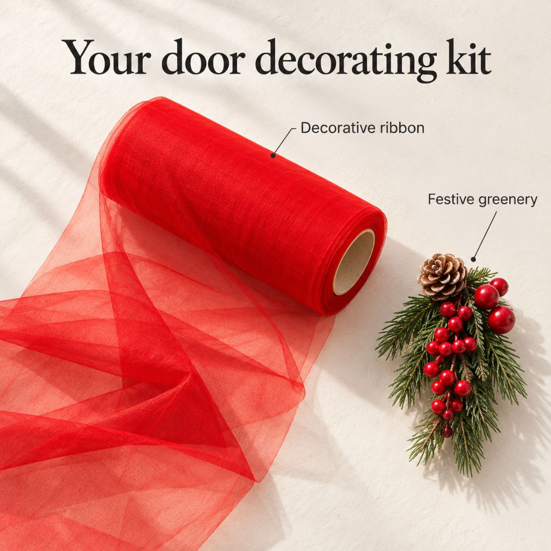 Gift Wrap Door Bow Kit