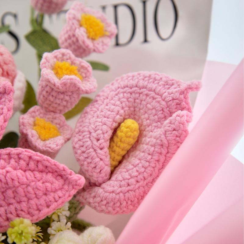 Handmade Crochet Flower Bouquet