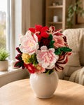 Handmade Pipe Cleaner Bouquet – Full Bloom Mix