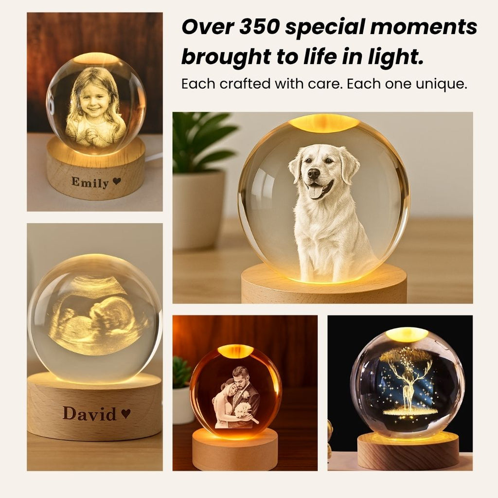 Mini memories – from photo to glowing light