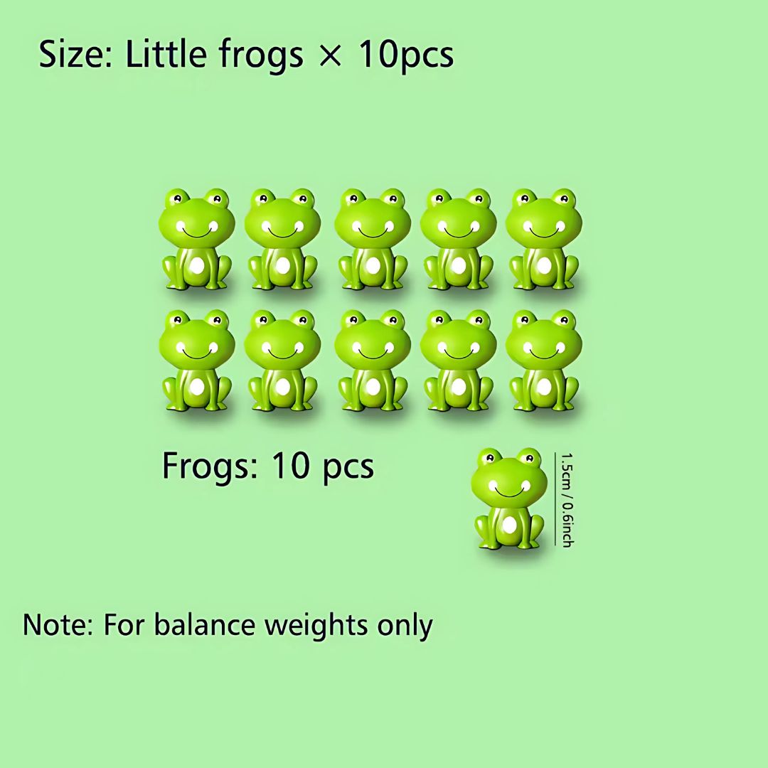 Frog balance scale – counting & math toy