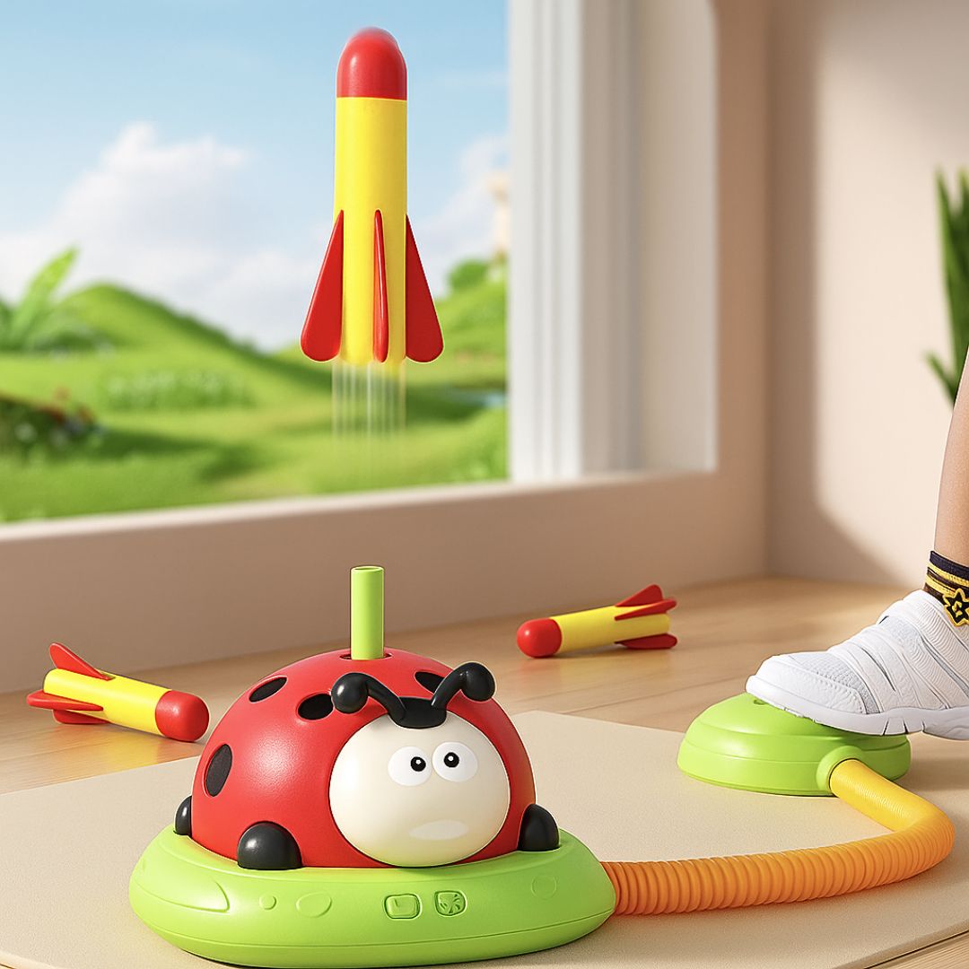 3-in-1 activity spinner - jump, toss, and launch