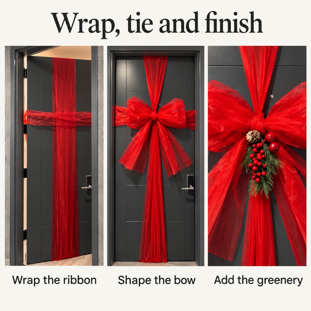 Gift Wrap Door Bow Kit