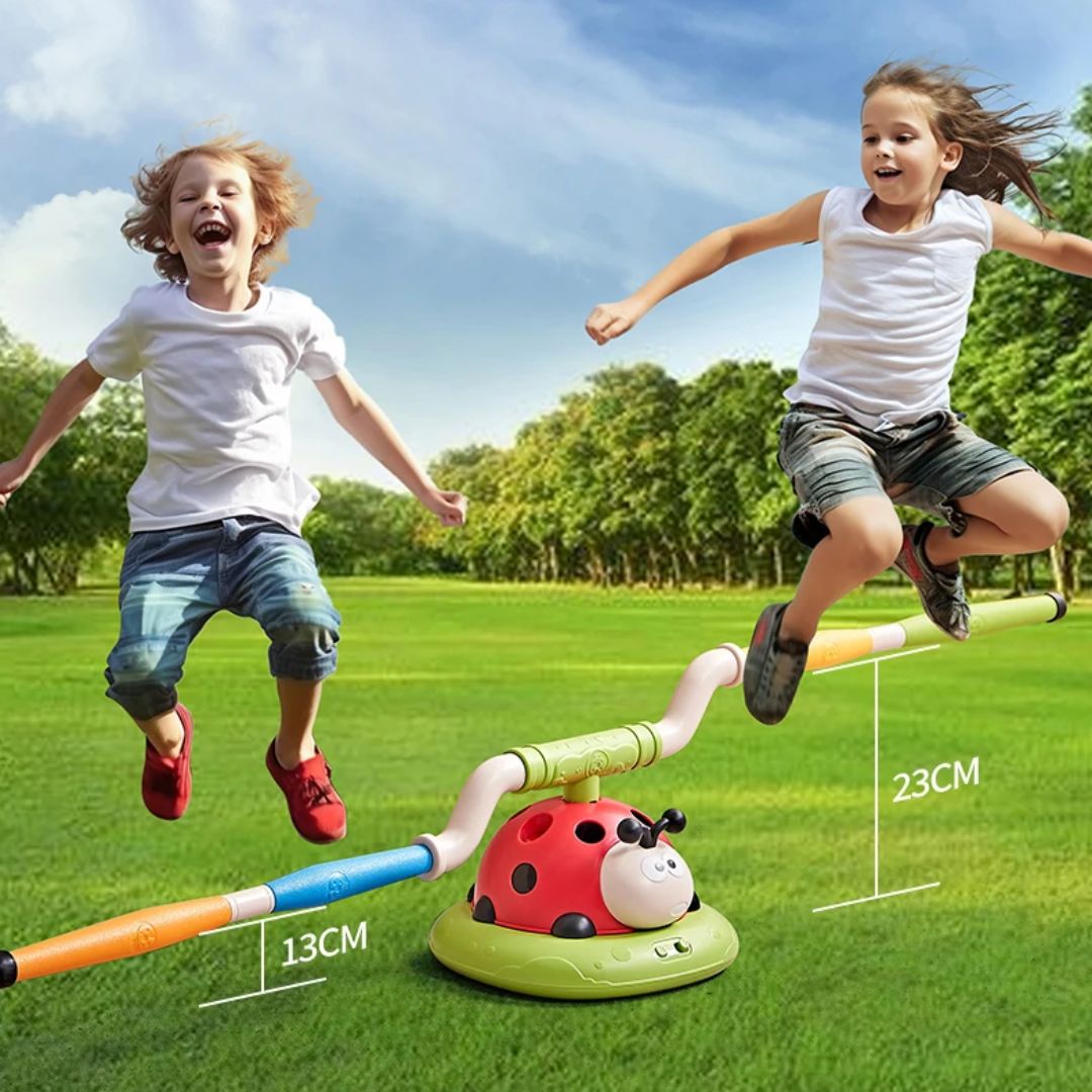 3-in-1 activity spinner - jump, toss, and launch