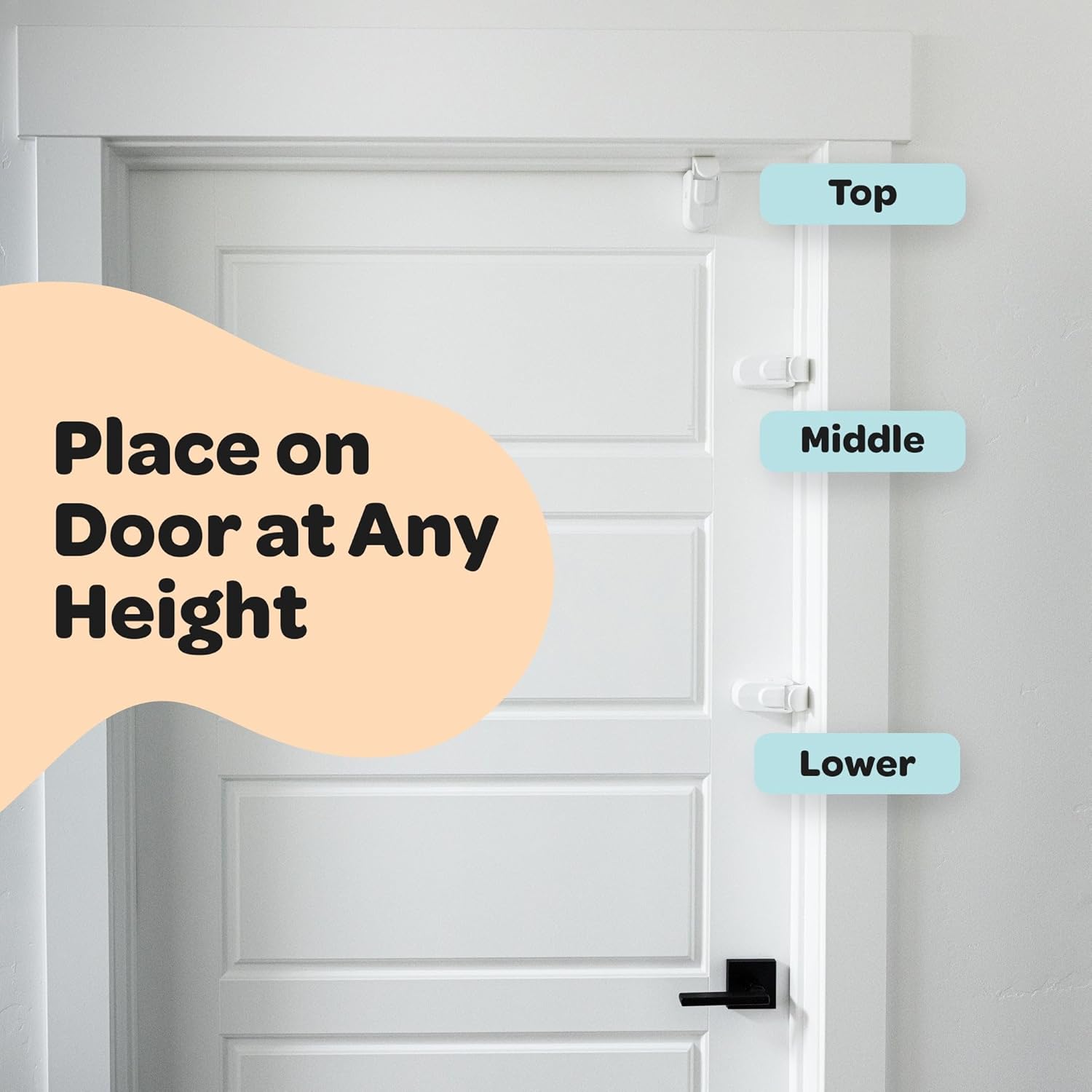 Child safety door lock