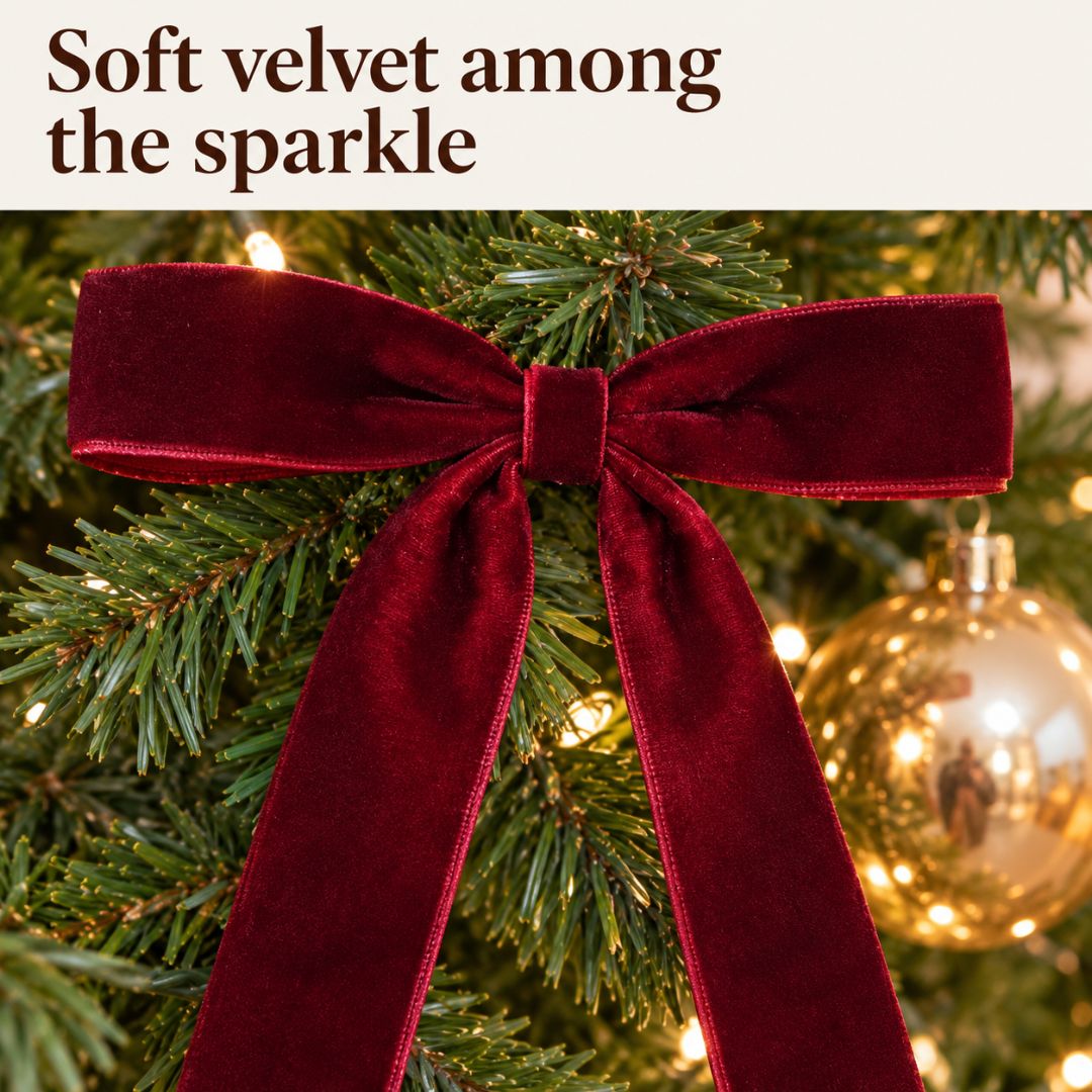 Velvet Tree Bows