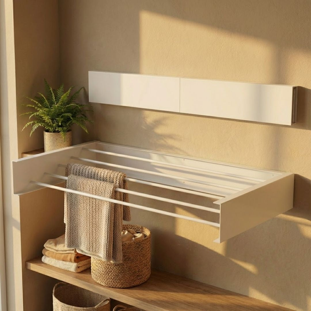 Foldable Wall-Mounted Drying Rack
