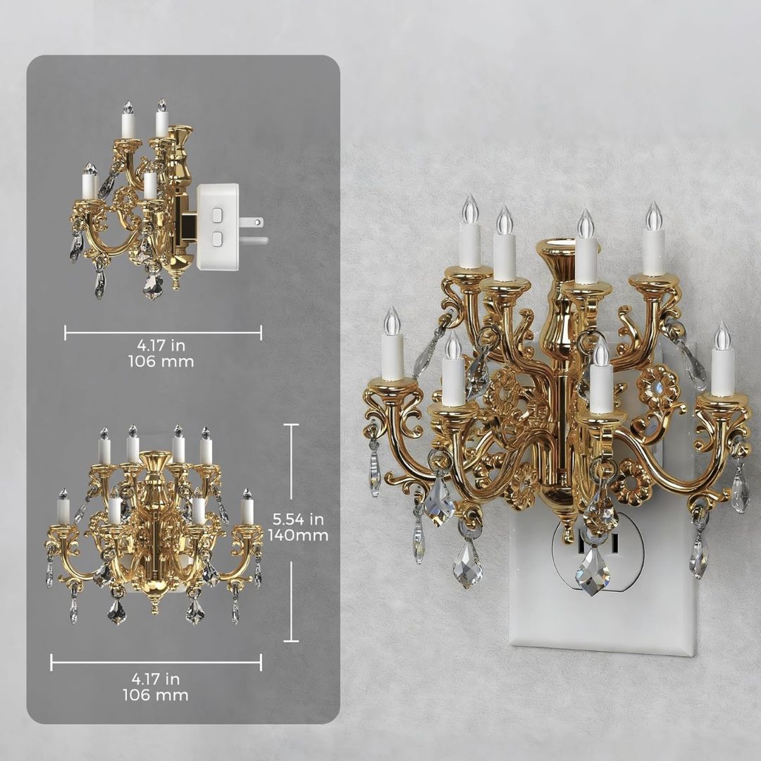 Crystal Plug-In Night Light