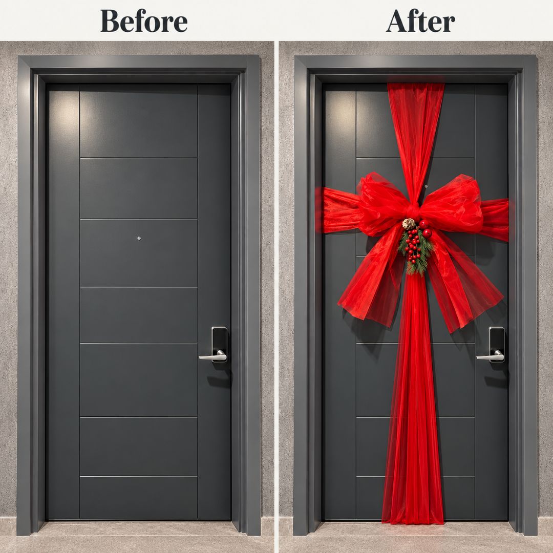 Gift Wrap Door Bow Kit