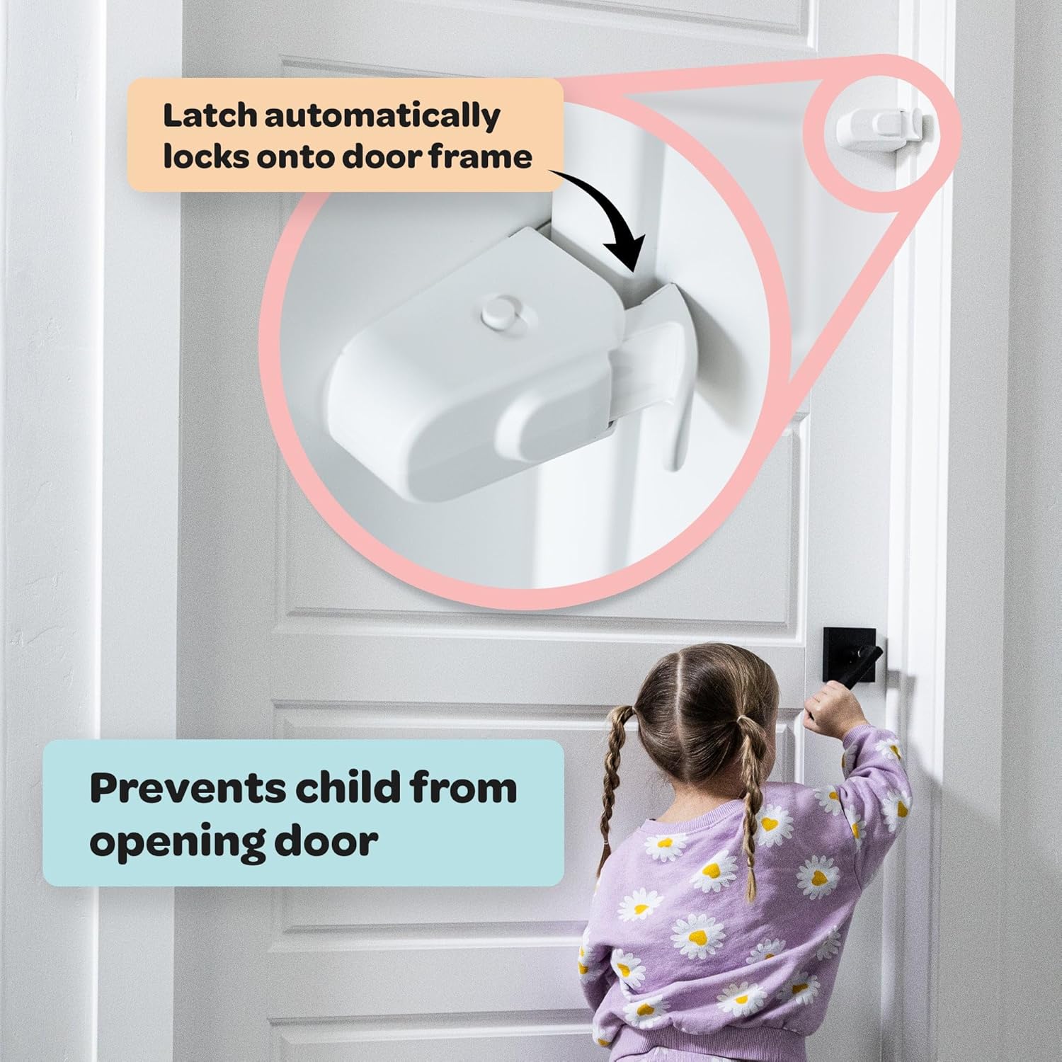 Child safety door lock