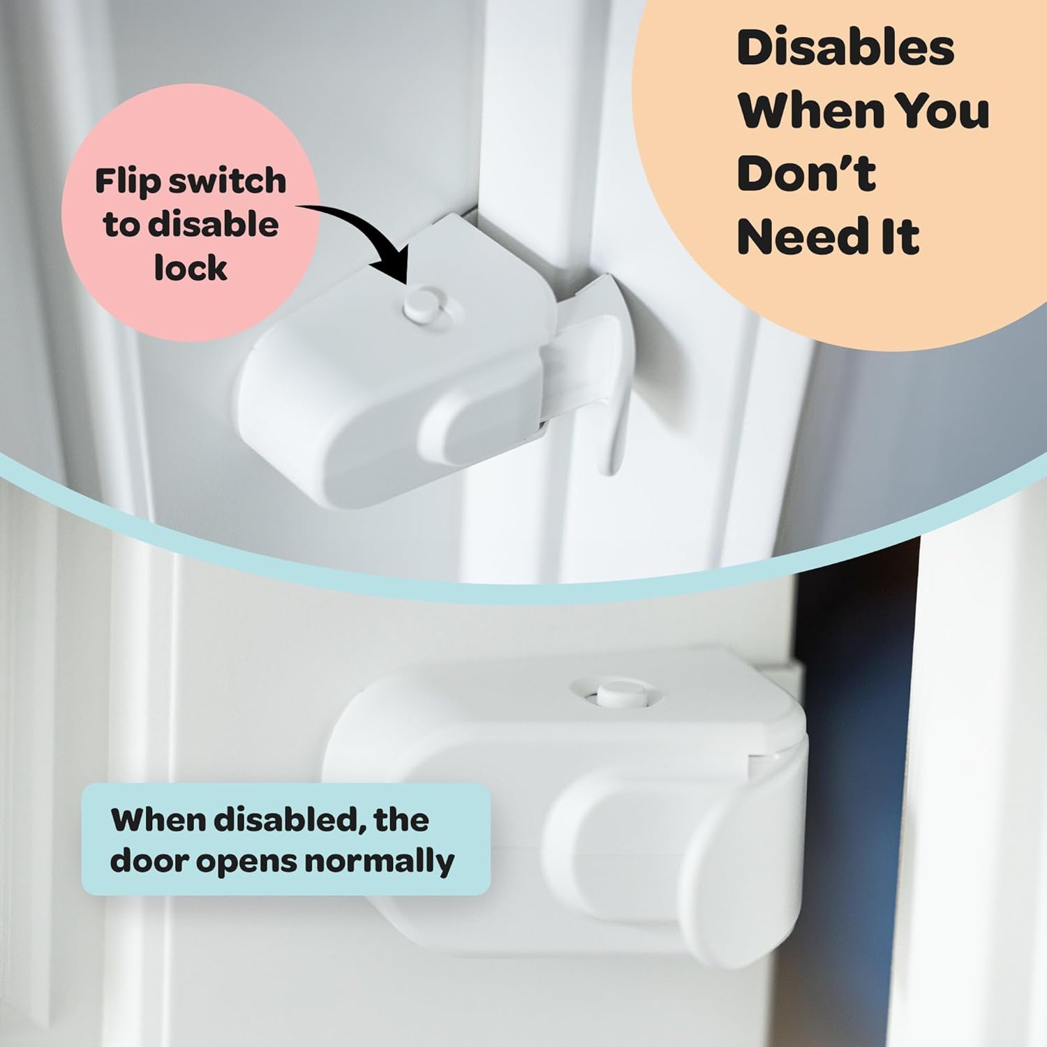 Child safety door lock