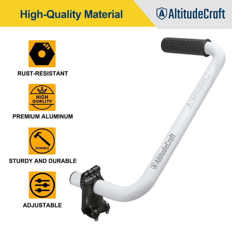 Universal String Trimmer Handle – Stand Upright While Trimming Edges