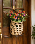 The Faux Garden Flower Door Basket