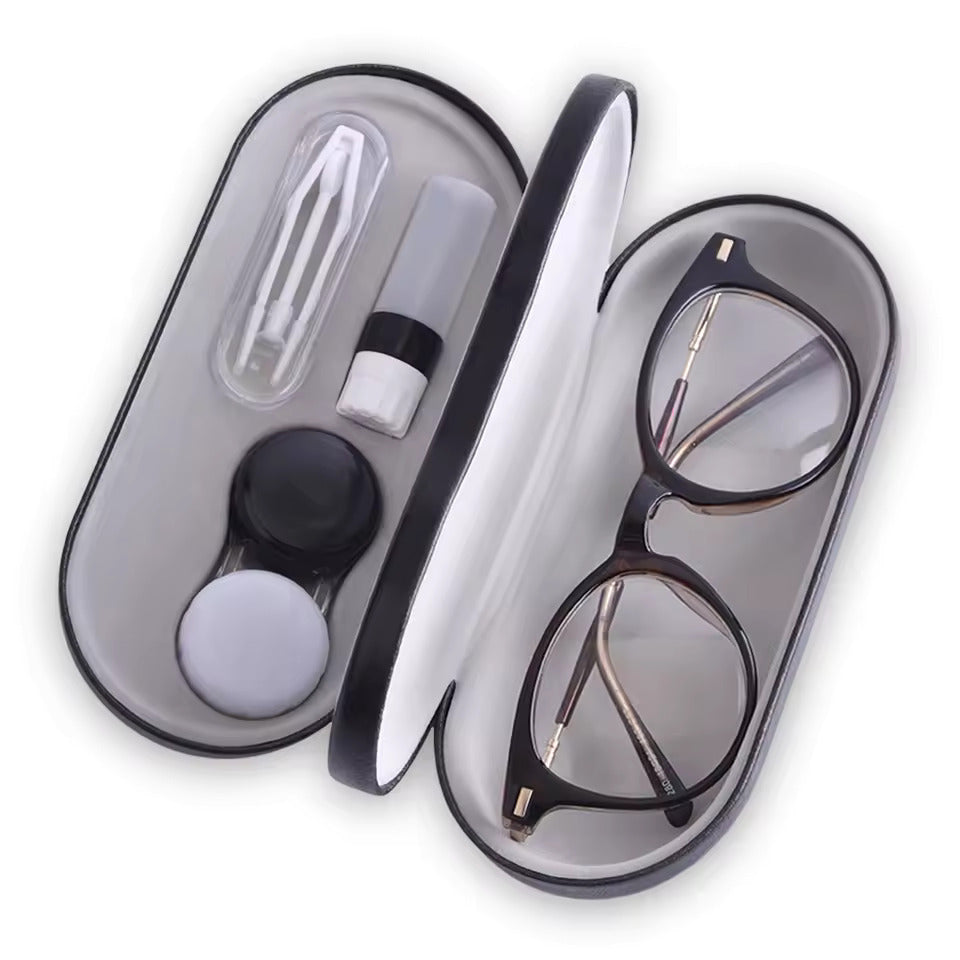 2-in-1 Glasses & Contact Lens Case