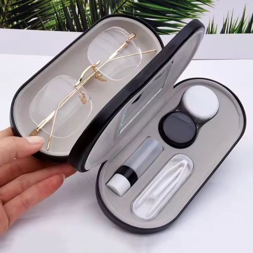 2-in-1 Glasses & Contact Lens Case