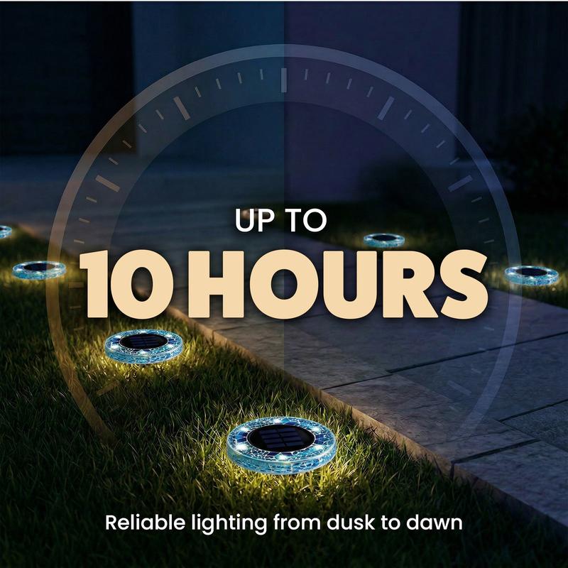 Solar Mosaic Ground Lights