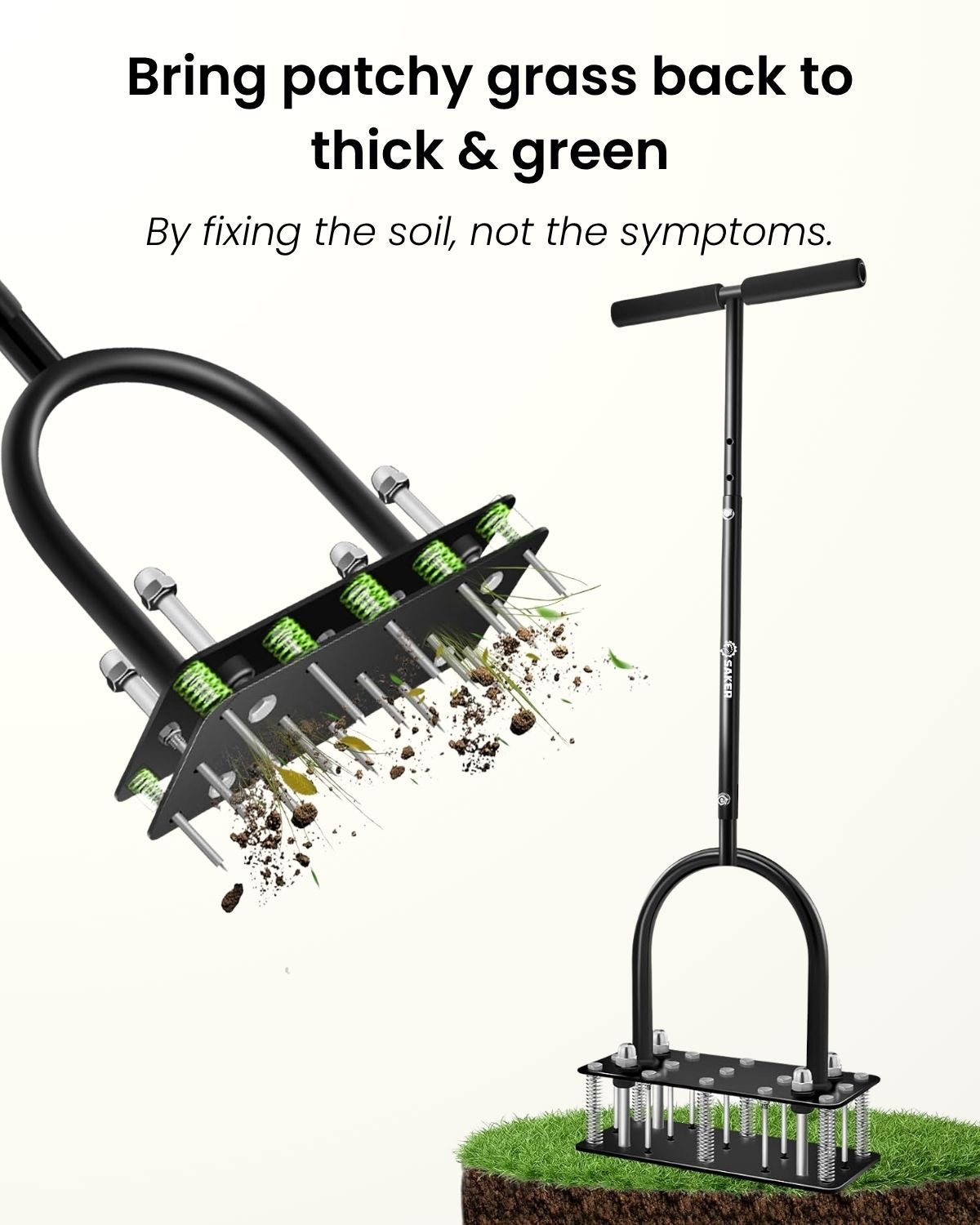 Lawn Aerator – Bring Patchy Grass Back to Green