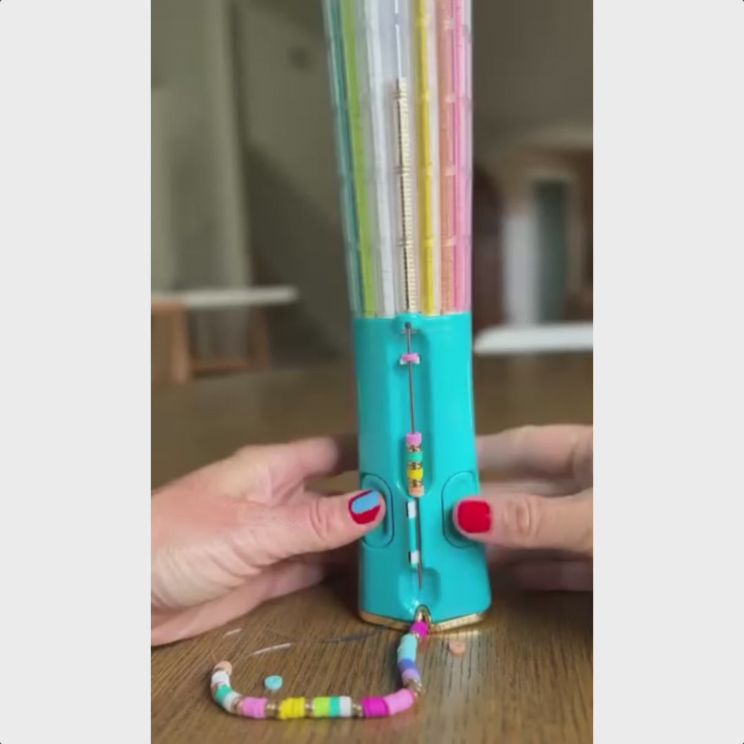 Bracelet Maker with Click Bead System