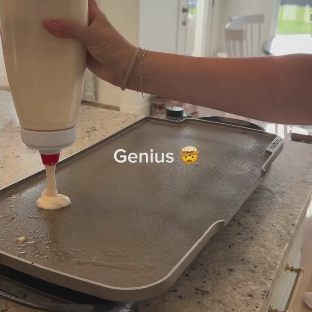 Batter mixing & pouring bottle